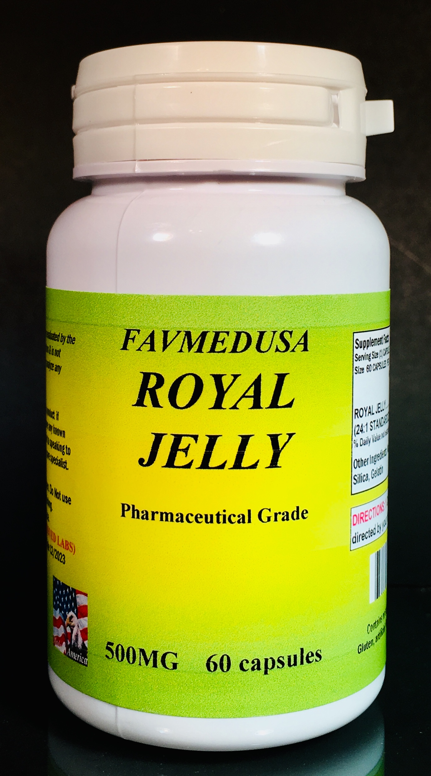 Royal Jelly 500mg - 60 Capsules